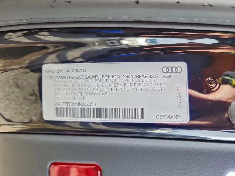 2021 AUDI A7 E PREMIUM PLUS  