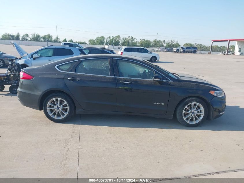 2019 FORD FUSION HYBRID SEL