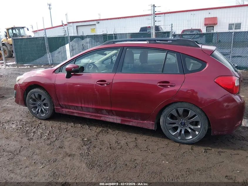 2015 SUBARU IMPREZA 2.0I SPORT PREMIUM