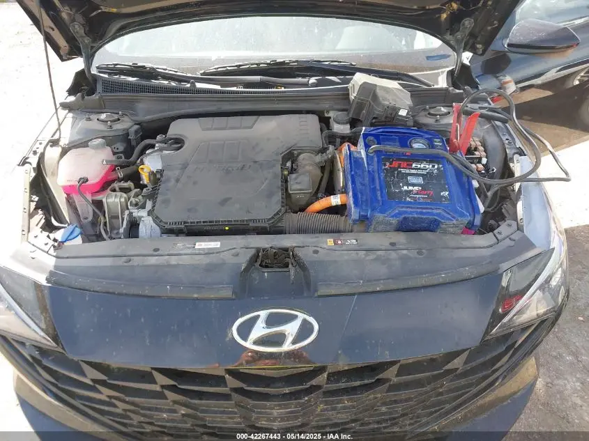2023 HYUNDAI ELANTRA HYBRID BLUE
