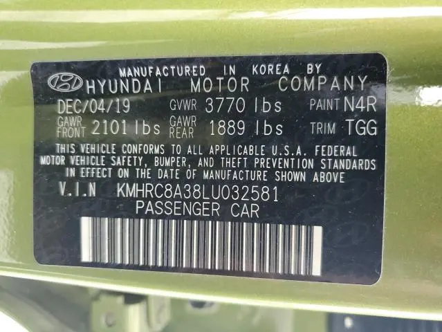 2020 HYUNDAI VENUE SEL  