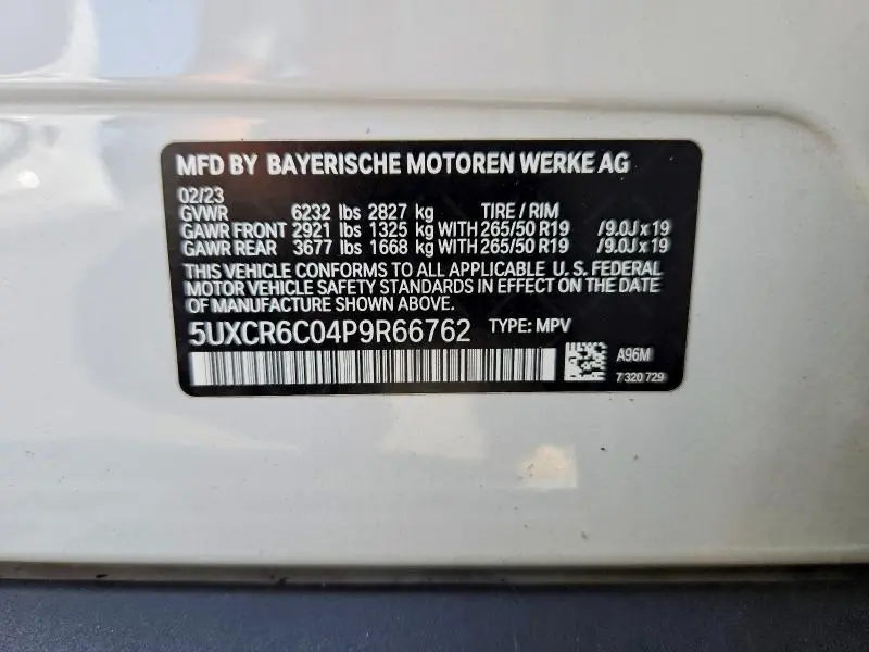2023 BMW X5 XDRIVE40I  