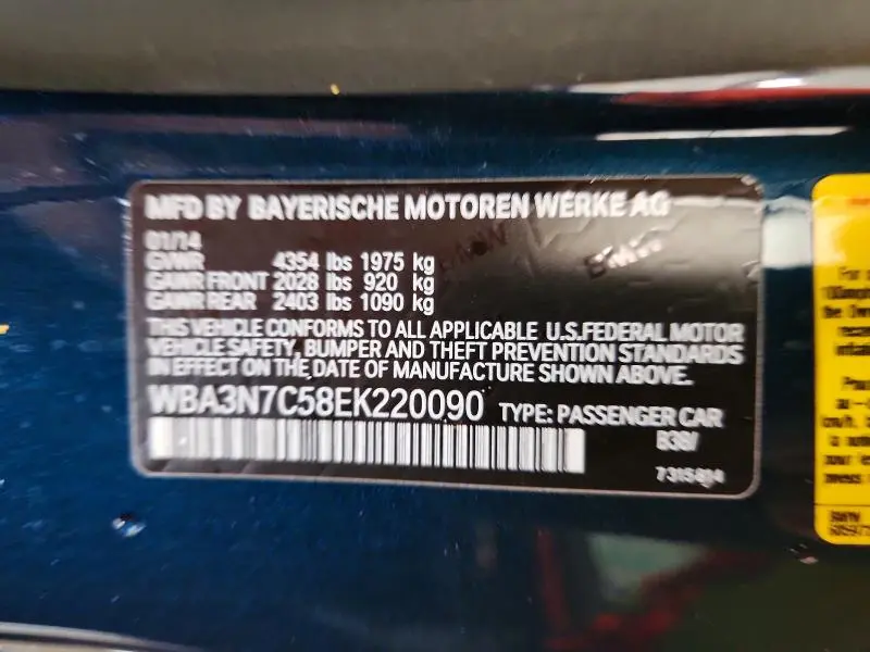 2014 BMW 428 I  