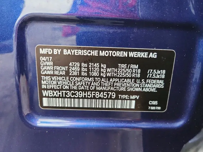 2017 BMW X1 XDRIVE28I  