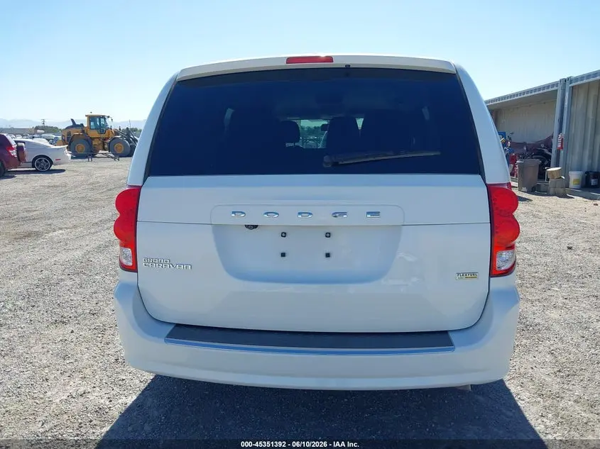 2018 DODGE GRAND CARAVAN SE