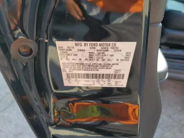 2010 FORD ESCAPE LIMITED  