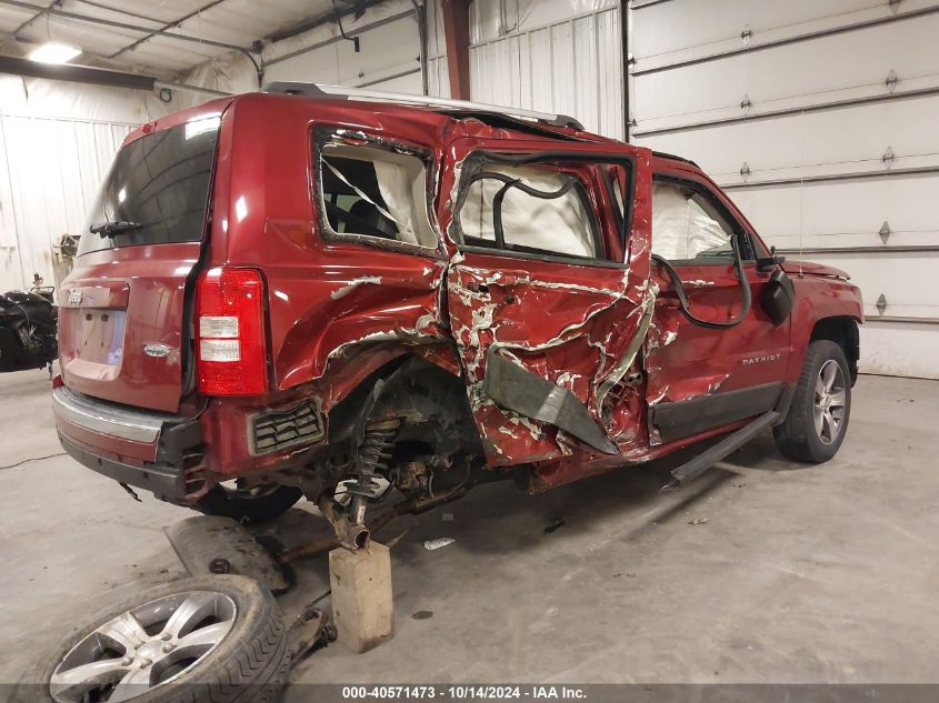 2016 JEEP PATRIOT HIGH ALTITUDE EDITION