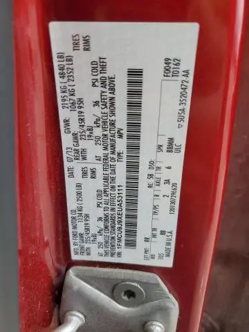 2014 FORD ESCAPE TITANIUM  