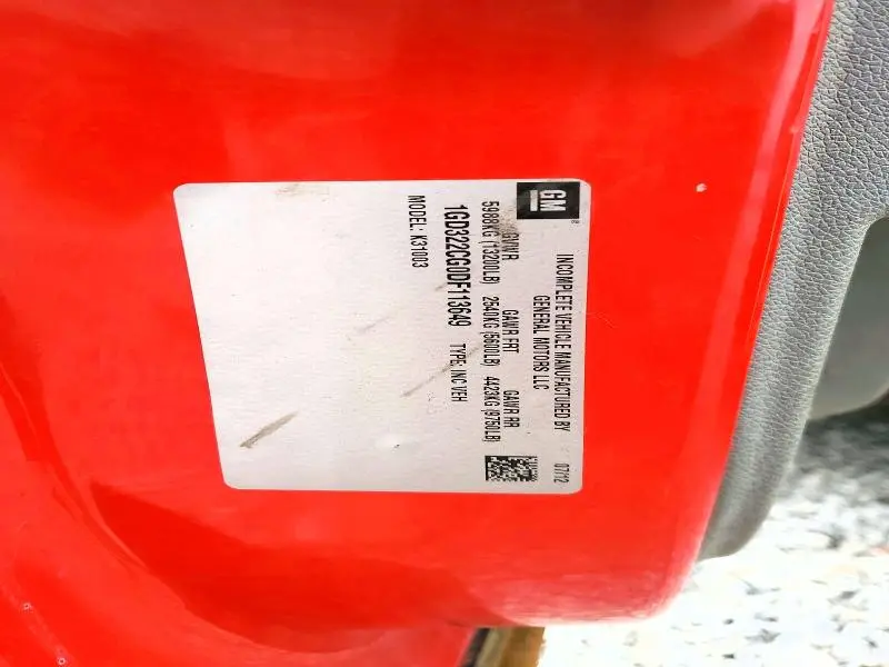 2013 GMC SIERRA K3500  