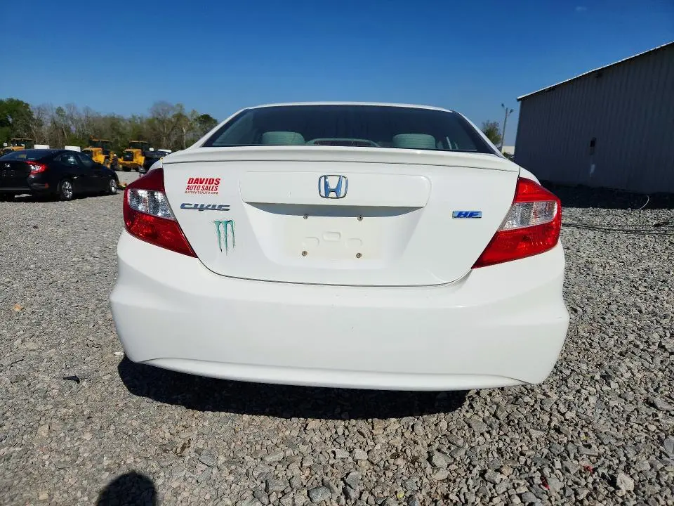 2012 HONDA CIVIC HF  