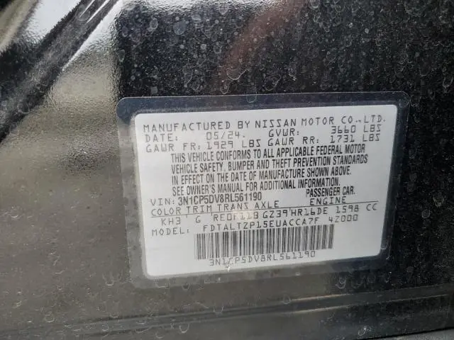 2024 NISSAN KICKS SR