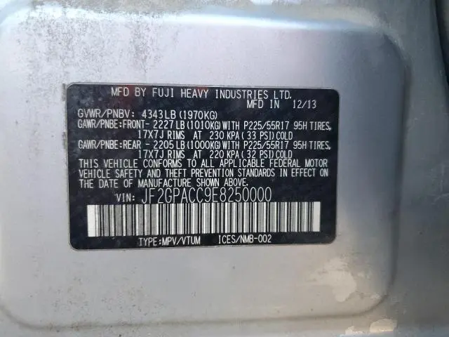 2014 SUBARU XV CROSSTREK 2.0 PREMIUM  