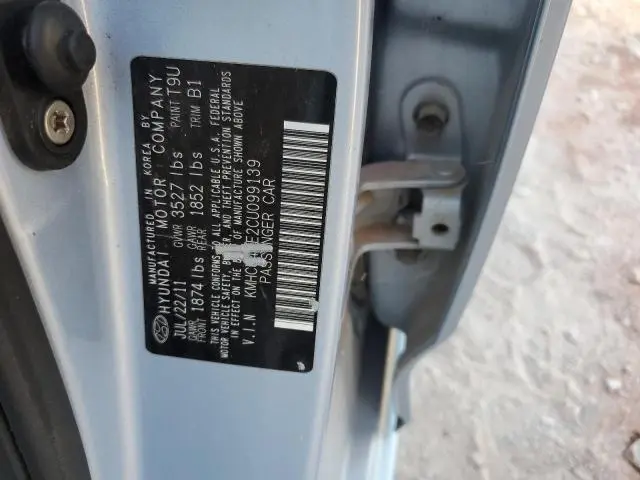 2012 HYUNDAI ACCENT GLS