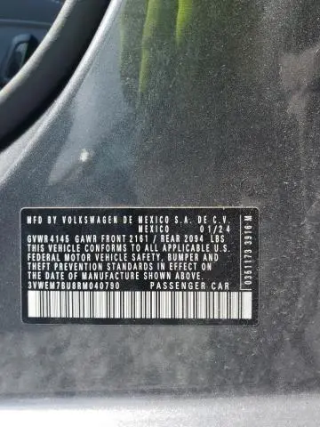 2024 VOLKSWAGEN JETTA SE  