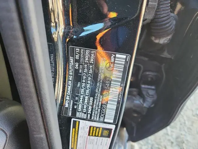 2013 MERCEDES-BENZ GLK 350 4MATIC  