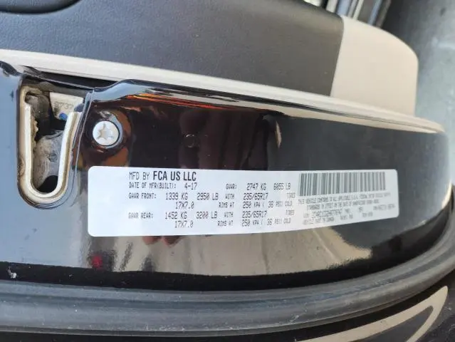 2017 CHRYSLER PACIFICA LX  