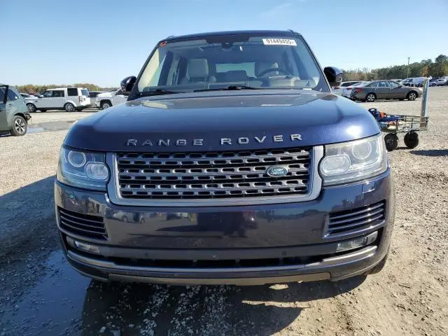 2016 LAND ROVER RANGE ROVER HSE  