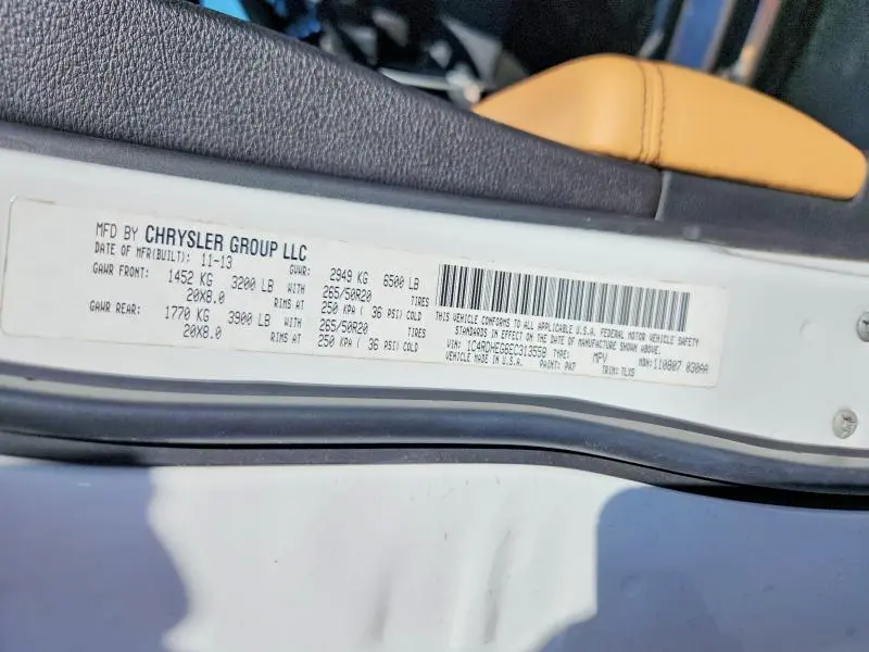 2014 DODGE DURANGO CITADEL  