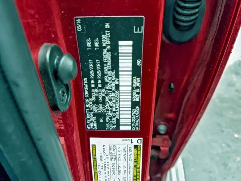 2016 TOYOTA 4RUNNER SR5/SR5 PREMIUM  