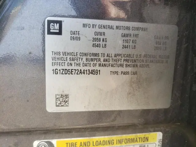 2010 CHEVROLET MALIBU 2LT  