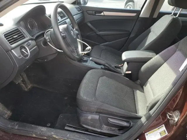 2012 VOLKSWAGEN PASSAT S  