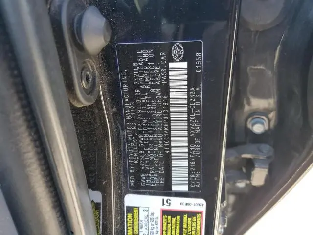 2023 TOYOTA CAMRY LE