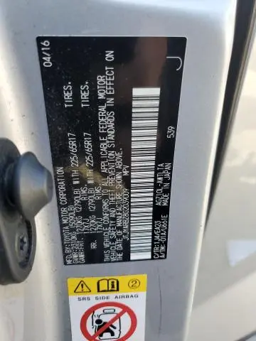 2016 LEXUS NX 200T BASE  