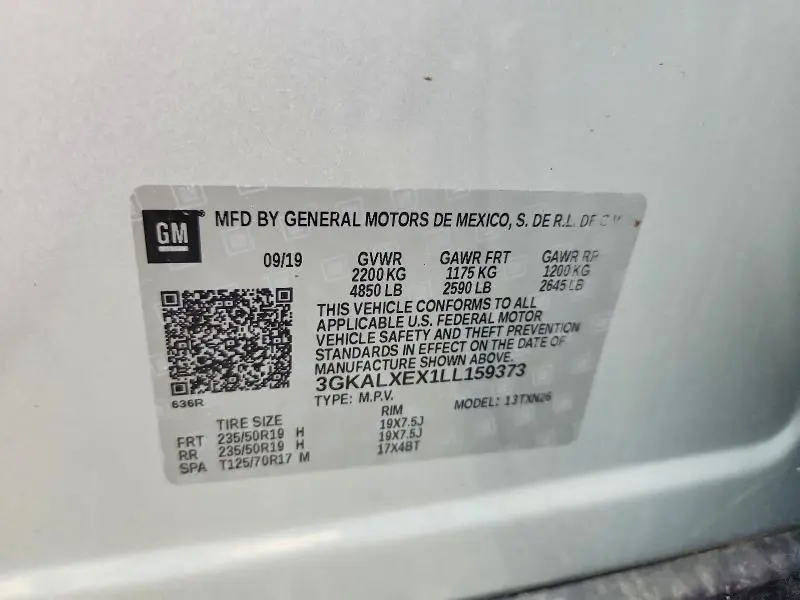 2020 GMC TERRAIN DENALI  