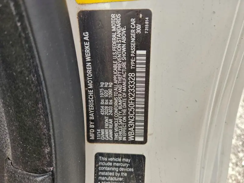 2015 BMW 428 I  
