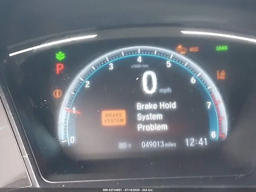 2019 HONDA CIVIC LX