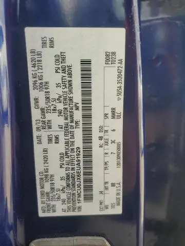 2014 FORD ESCAPE TITANIUM  