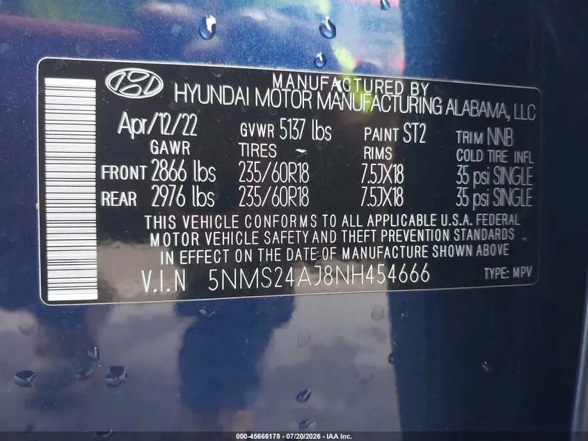 2022 HYUNDAI SANTA FE SEL