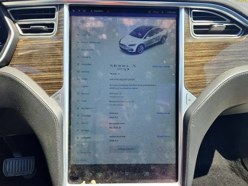 2016 TESLA MODEL X   