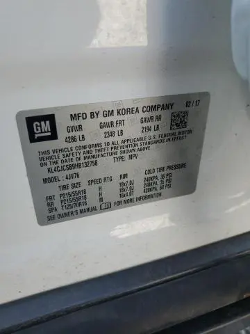 2017 BUICK ENCORE ESSENCE  