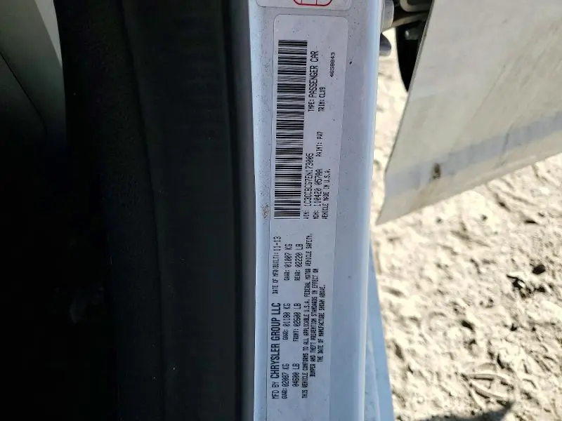 2014 CHRYSLER 200 LIMITED  