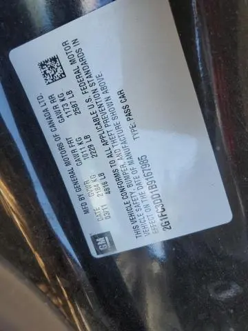 2011 CHEVROLET CAMARO LT  