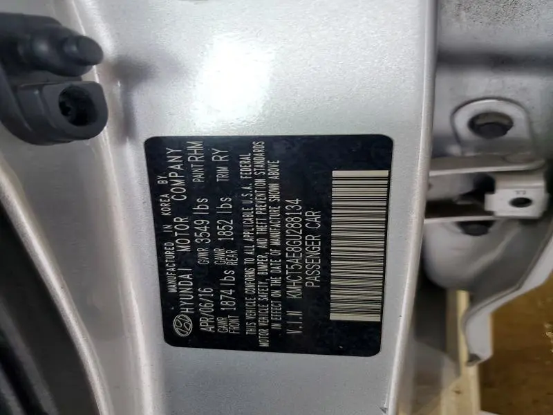 2016 HYUNDAI ACCENT SE  