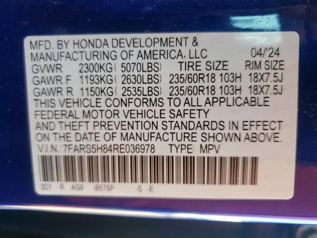 2024 HONDA CR-V SPORT-L  