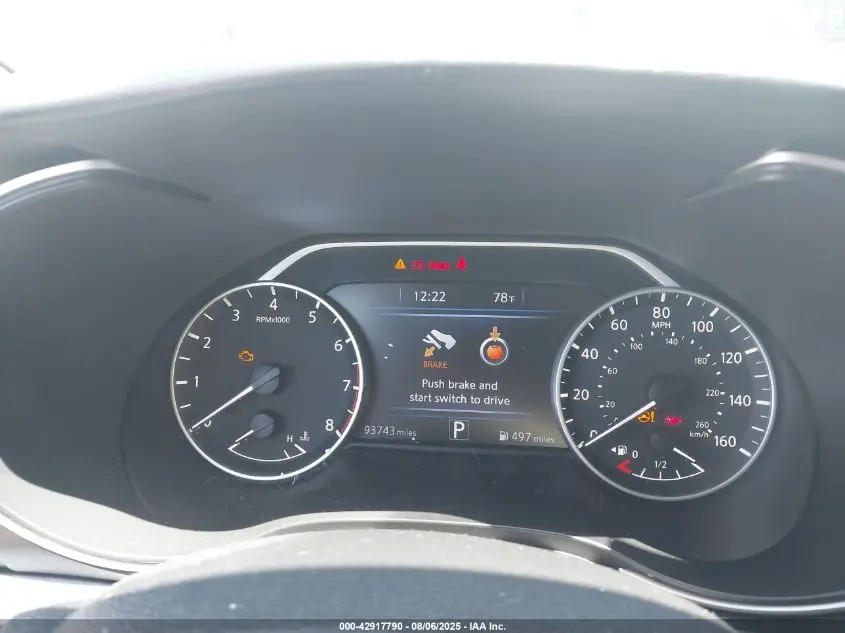 2017 NISSAN MAXIMA 3.5 S