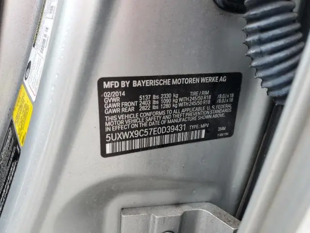 2014 BMW X3 XDRIVE28I  