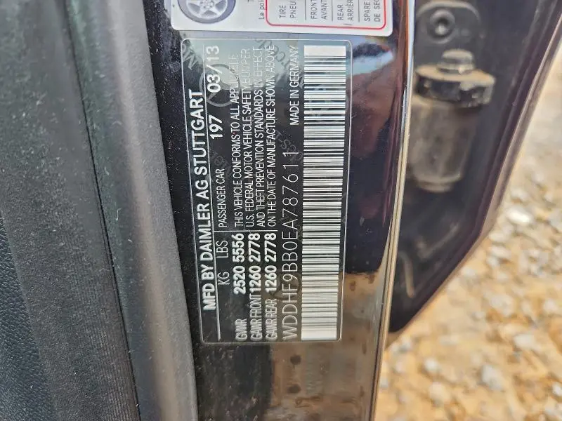 2014 MERCEDES-BENZ E 550 4MATIC  