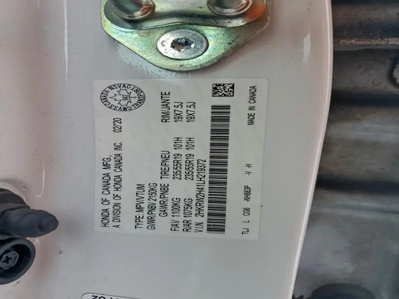 2020 HONDA CR-V SPORT  