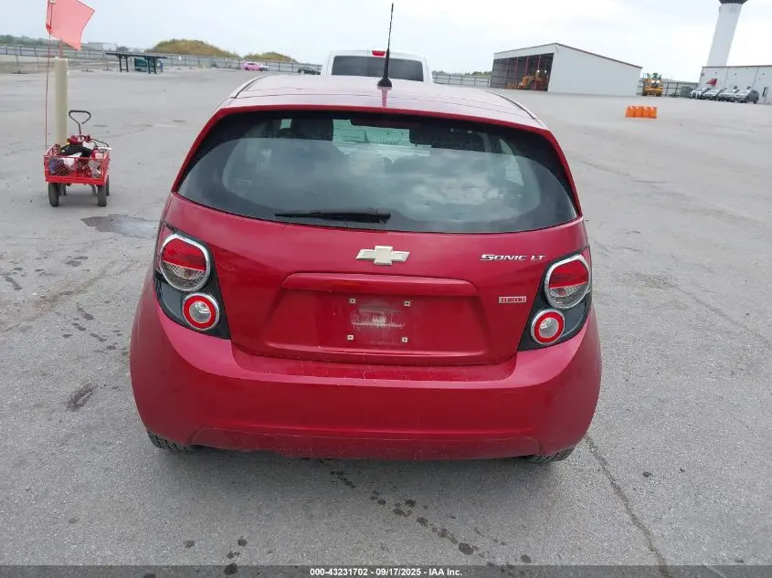 2013 CHEVROLET SONIC LT MANUAL