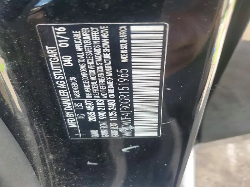 2016 MERCEDES-BENZ C 300  