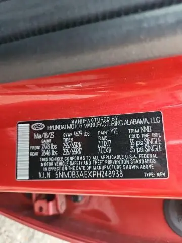 2023 HYUNDAI TUCSON SEL  