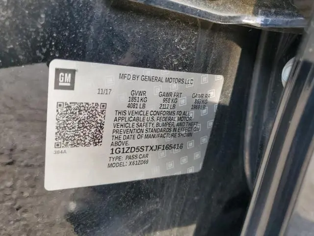 2018 CHEVROLET MALIBU LT  