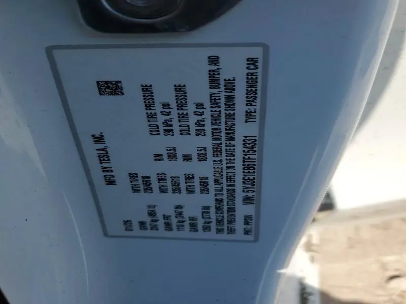 2026 TESLA MODEL 3   