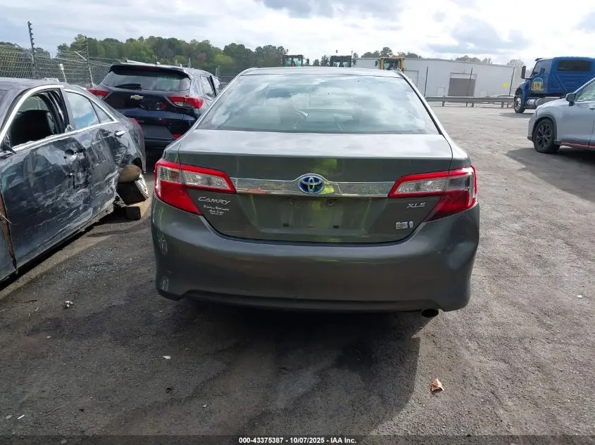 2013 TOYOTA CAMRY HYBRID XLE