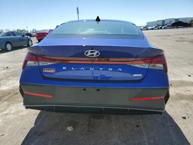 2025 HYUNDAI ELANTRA BLUE  