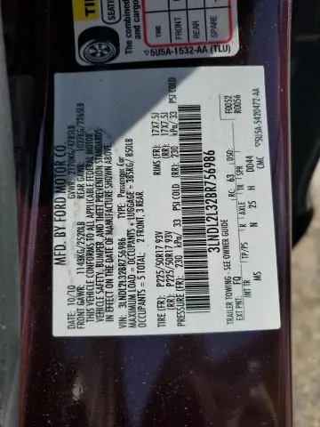 2011 LINCOLN MKZ HYBRID  